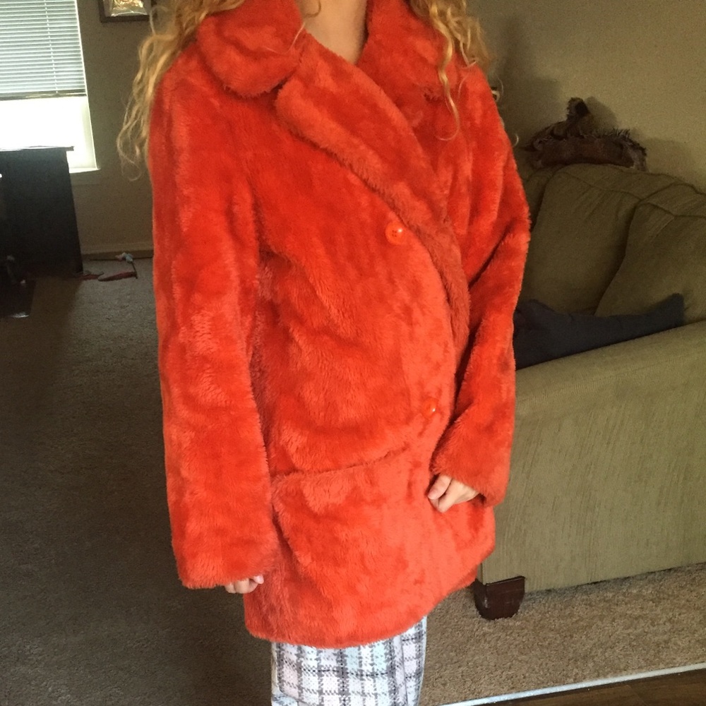 Vintage Faux Fur Coat